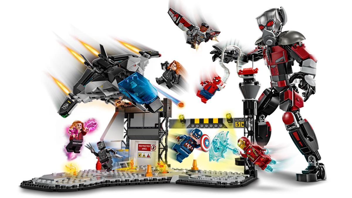LEGO 76314 Azione di battaglia Captain America: Civil War