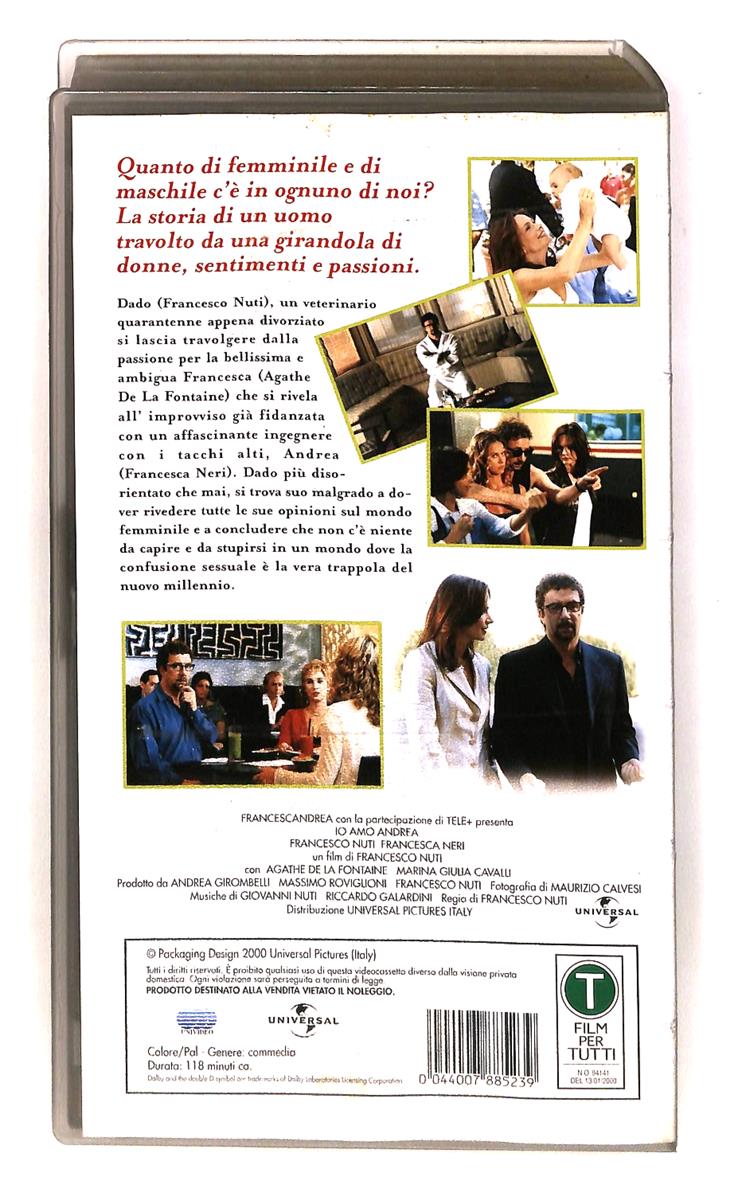 EBOND Io Amo Andrea Universal VHS VH003261