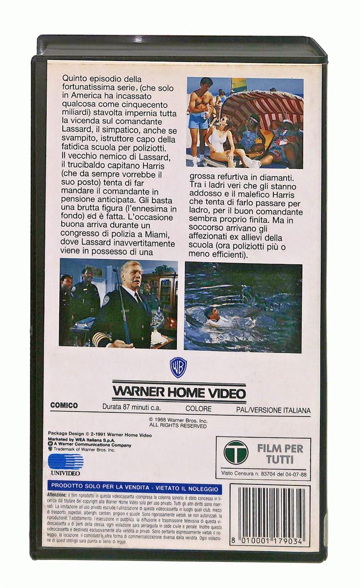 EBOND Scuola Di Polizia 5 Destinazione Miami Gli Scudi Wb VHS VH004312