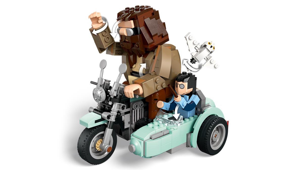 LEGO 76443 Giro sul sidecar di Hagrid™ e Harry
