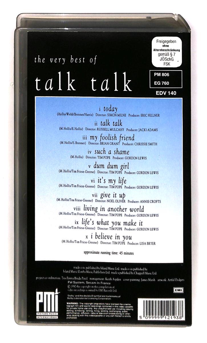 EBOND Talk Talk Natural History a Video Selection No Ita VHS VH003061