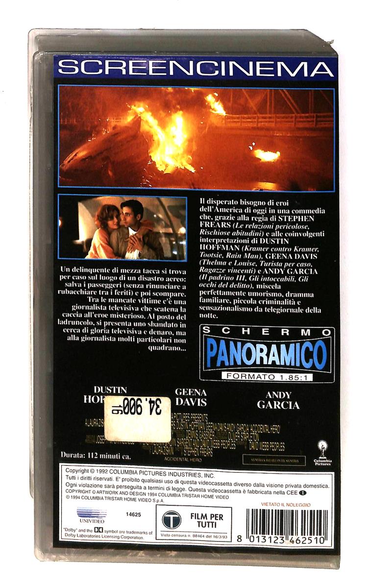 EBOND Eroe Per Caso Columbia Screencinema VHS VH003121