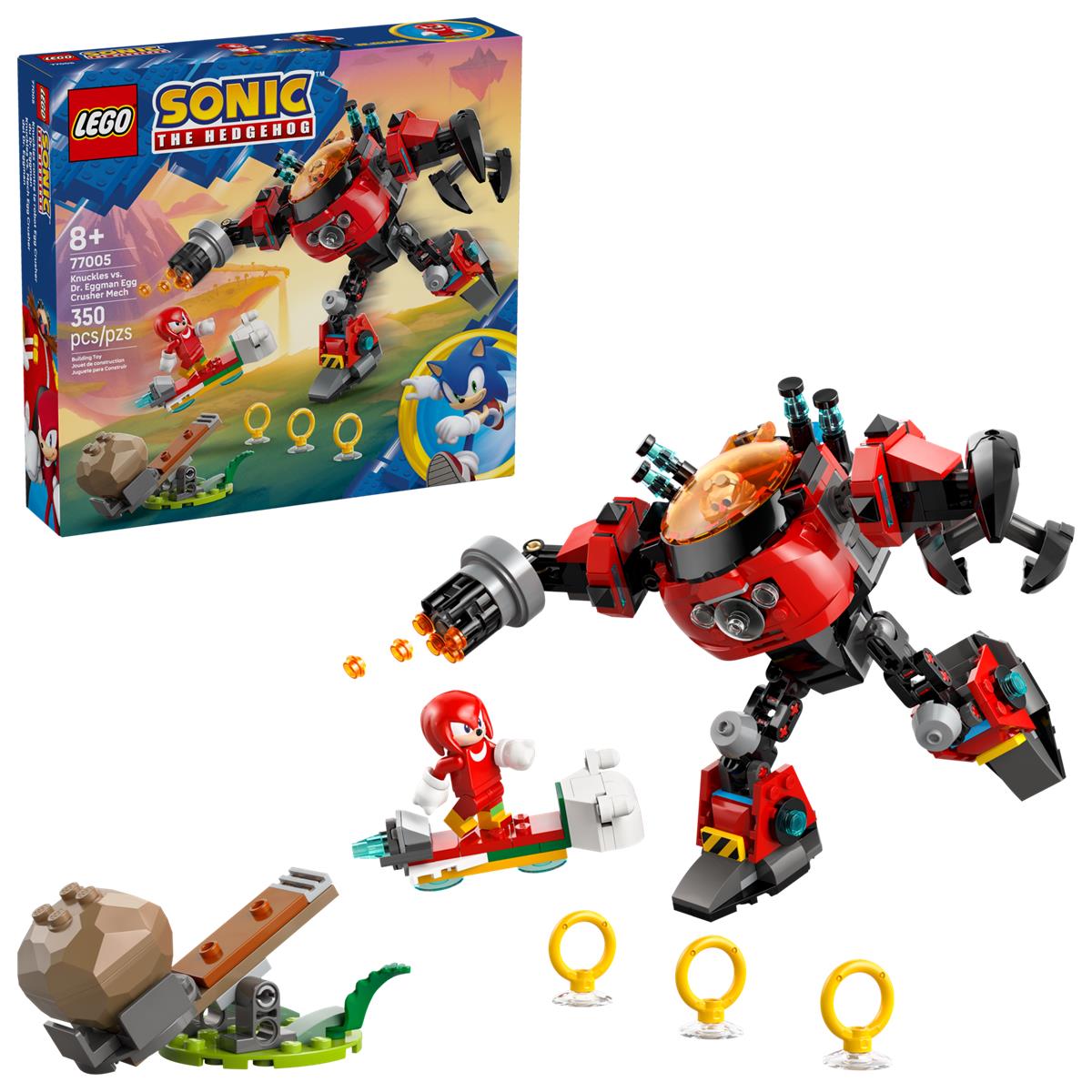 LEGO 77005 Knuckles vs. il Mech Egg Crusher del Dr. Eggman