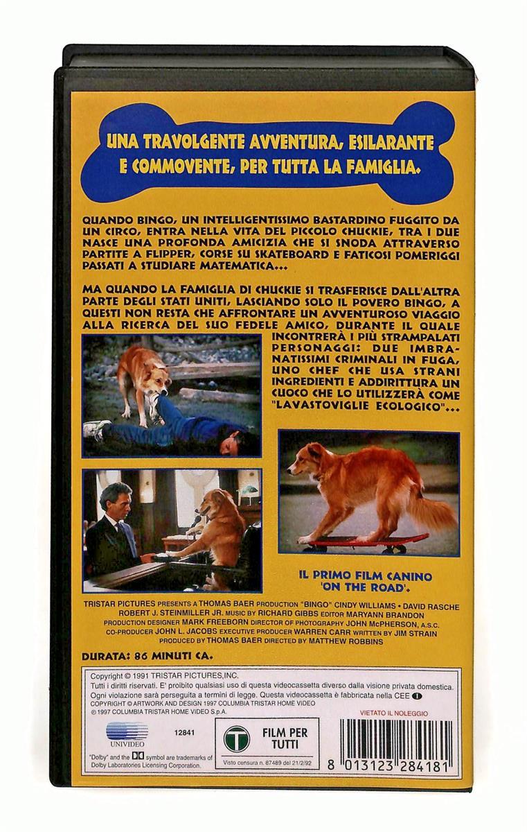 EBOND Bingo Columbia VHS VH004682