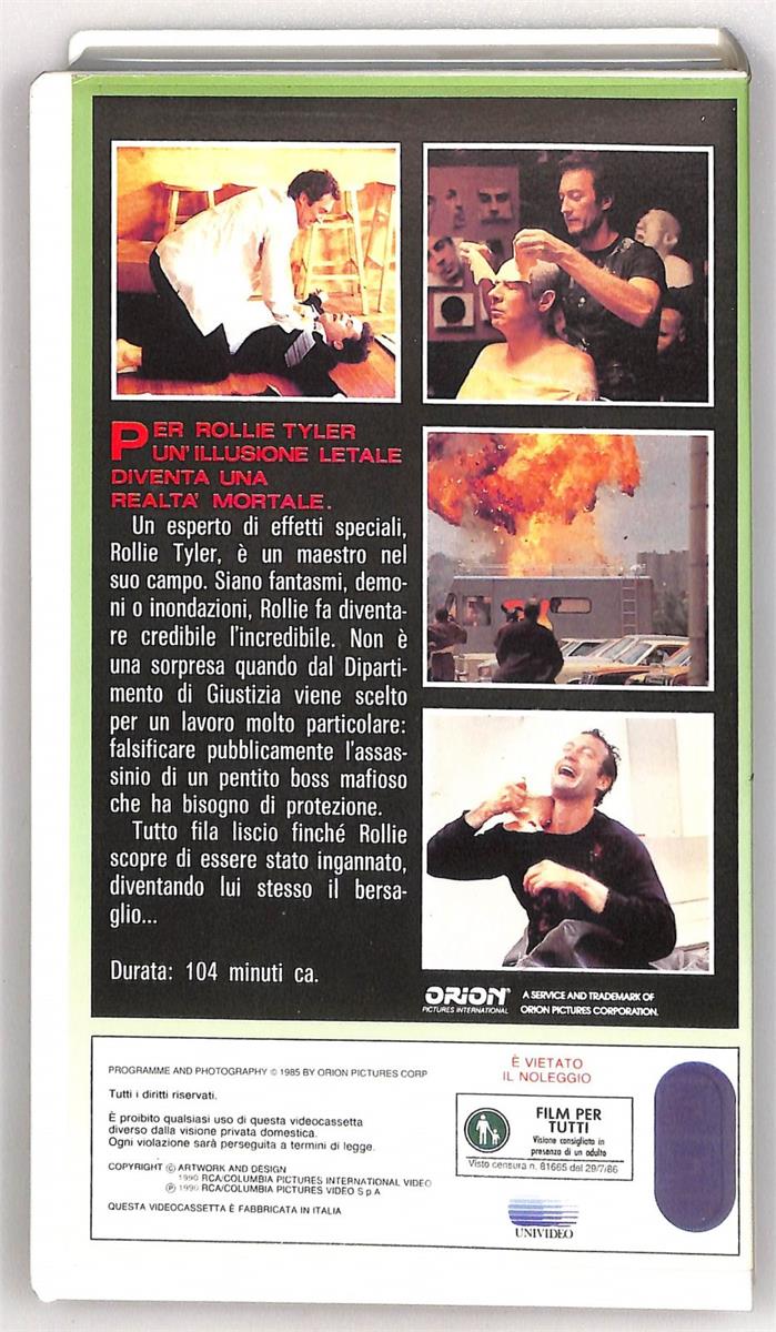 EBOND F X Effetto Mortale Columbia Winners VHS VH005401