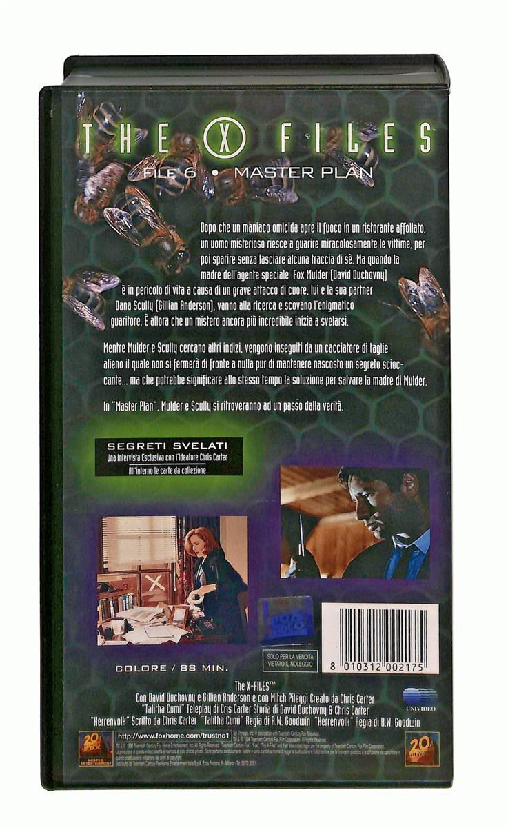 EBOND The X Files File 6 Master Plan Fox VHS VH005480