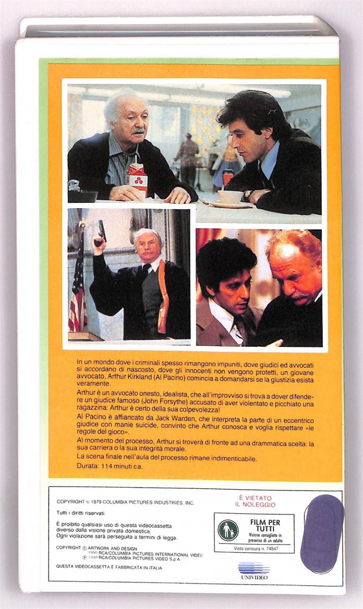 EBOND E Giustizia Per Tutti Columbia Winners VHS VH004561