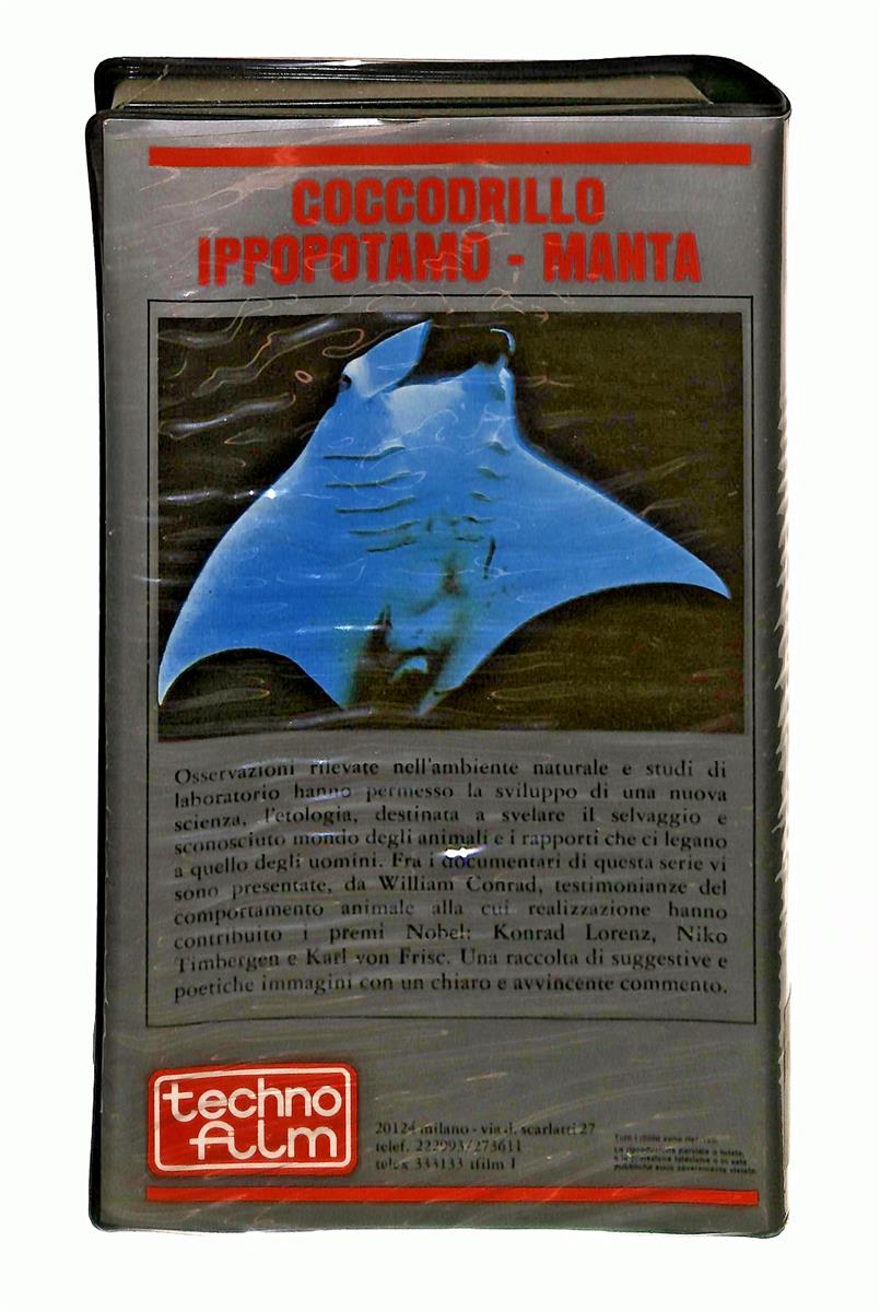 EBOND Coccodrillo Ippopotamo Manta Techno Film V 403 VHS VH003115
