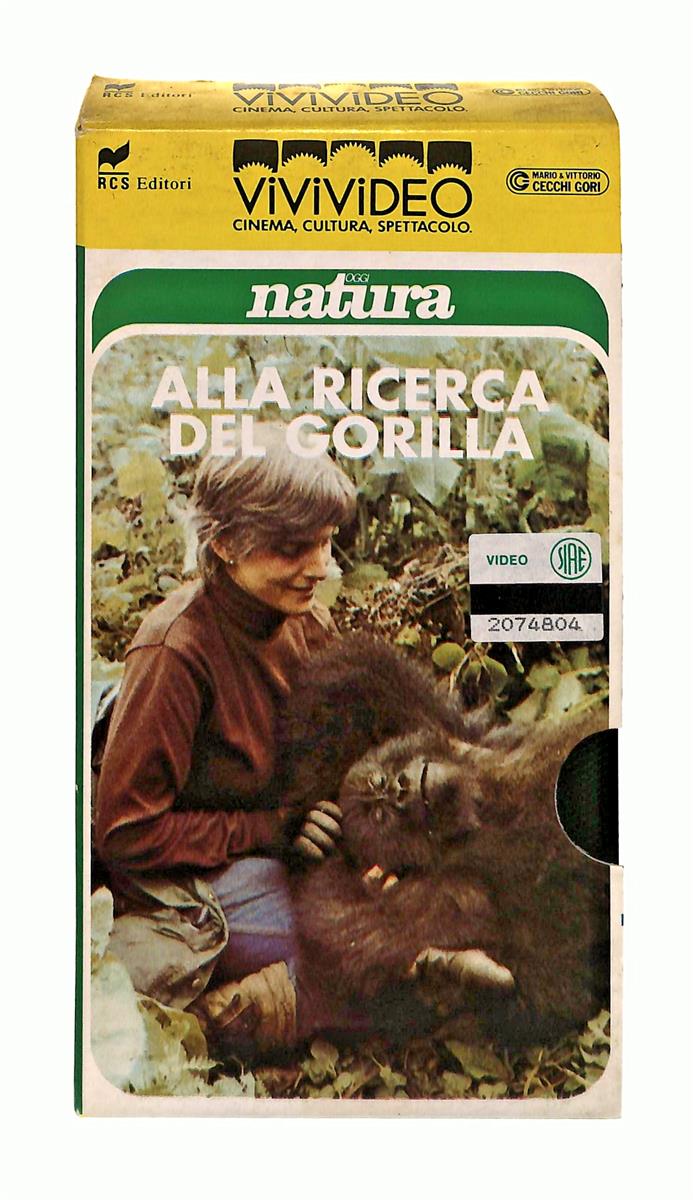 EBOND Alla Ricerca Del Gorilla Vivivideo VHS VH003938