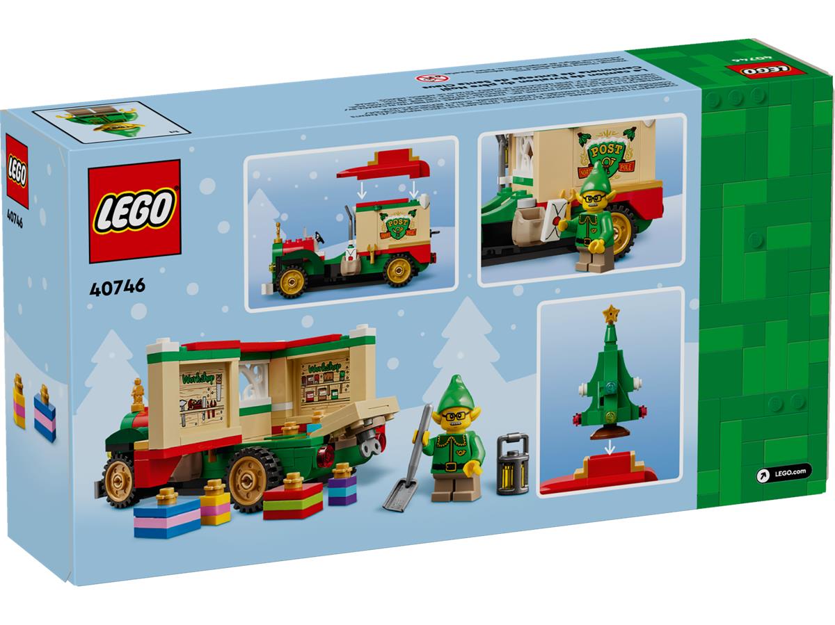 LEGO 40746 Furgone delle consegne di Babbo Natale