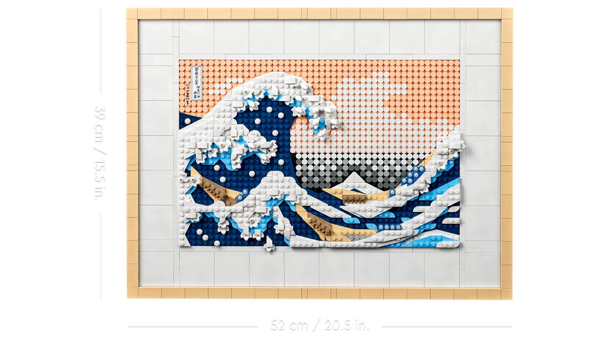 LEGO 31208 GRANDE ONDA DI HOKUSAI. ART (LA)