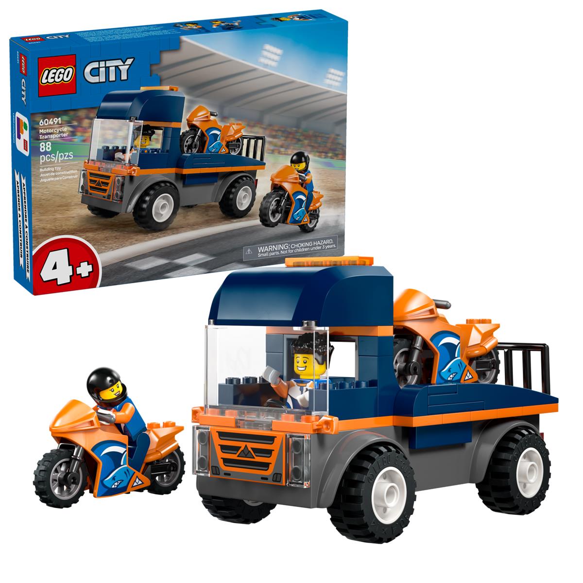 LEGO 60491 Trasportatore di moto