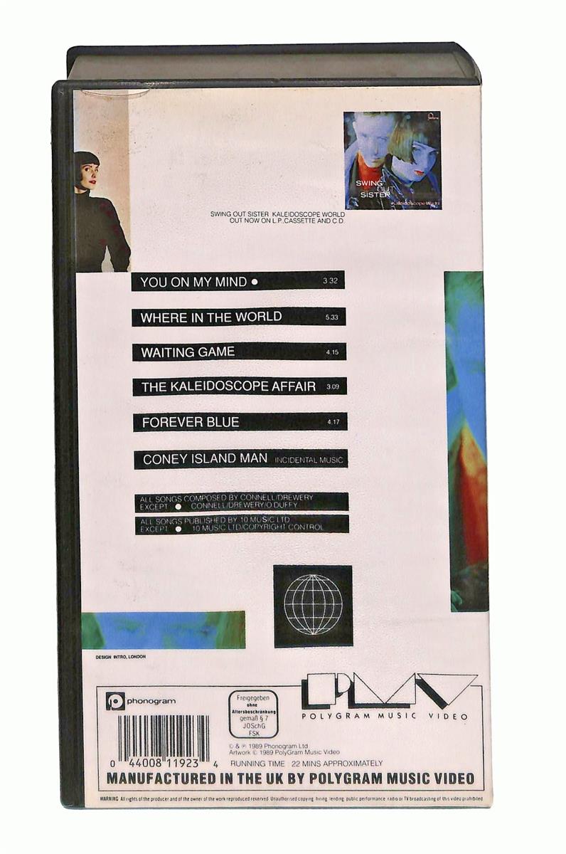 EBOND Swing Out Sister Kaleidoscope World No Ita VHS VH003102