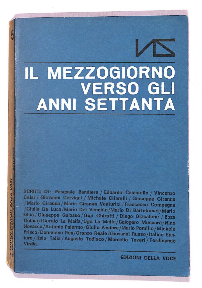 EBOND Il Mezzogiorno Verso Gli Anni Settanta Libro LI008161