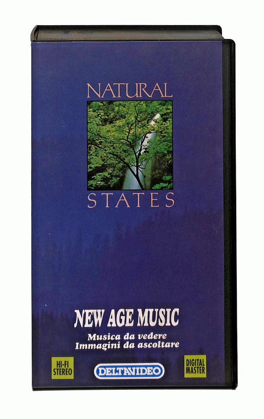 EBOND Natural States New Age Music Deltavideo Ediz Italiano VHS VH003268