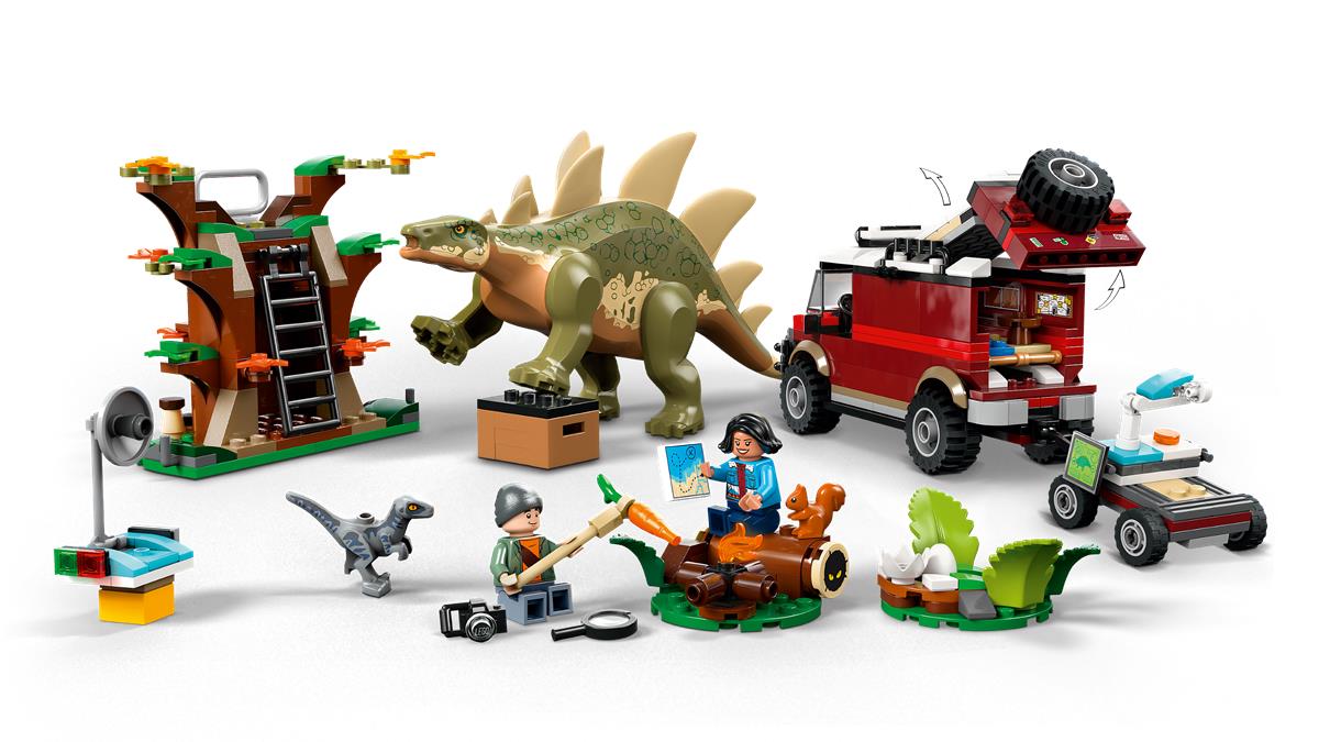 LEGO 76965 Missione dinosauro: scoperta dello stegosauro