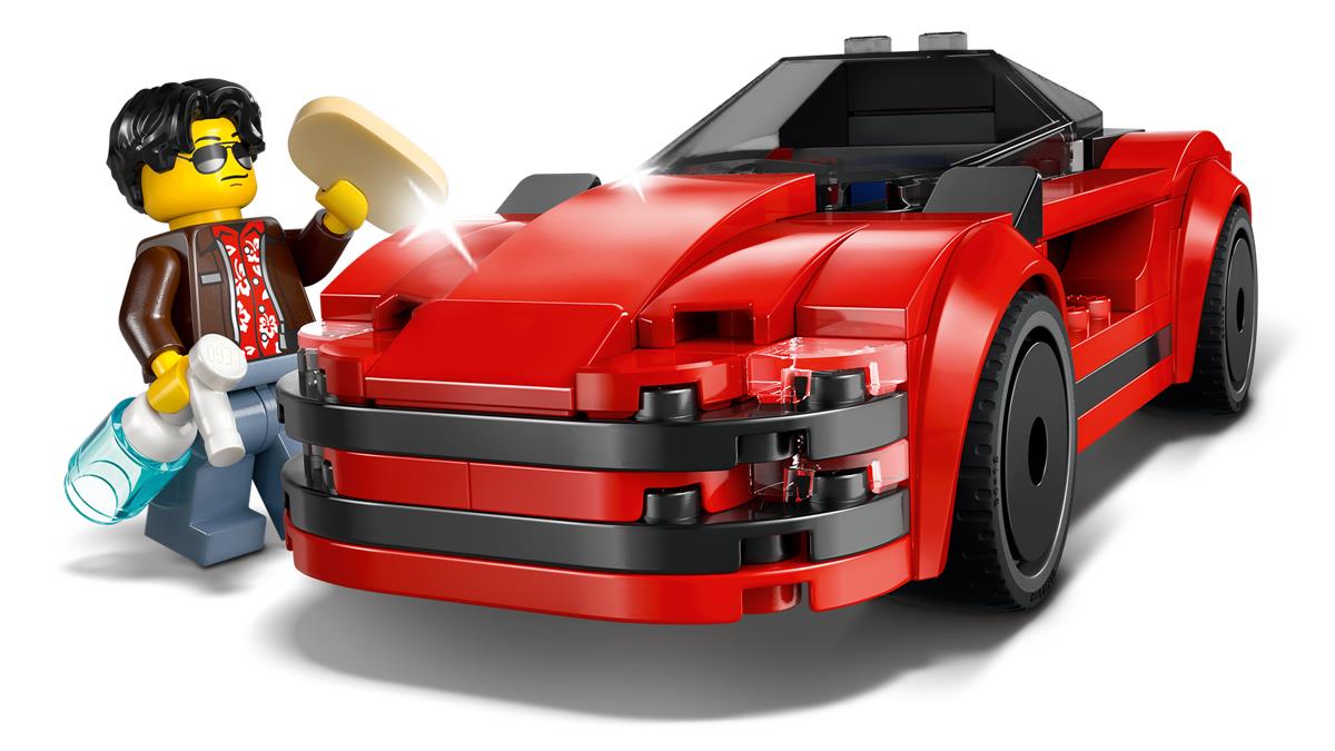 LEGO 60448 Auto sportiva rossa