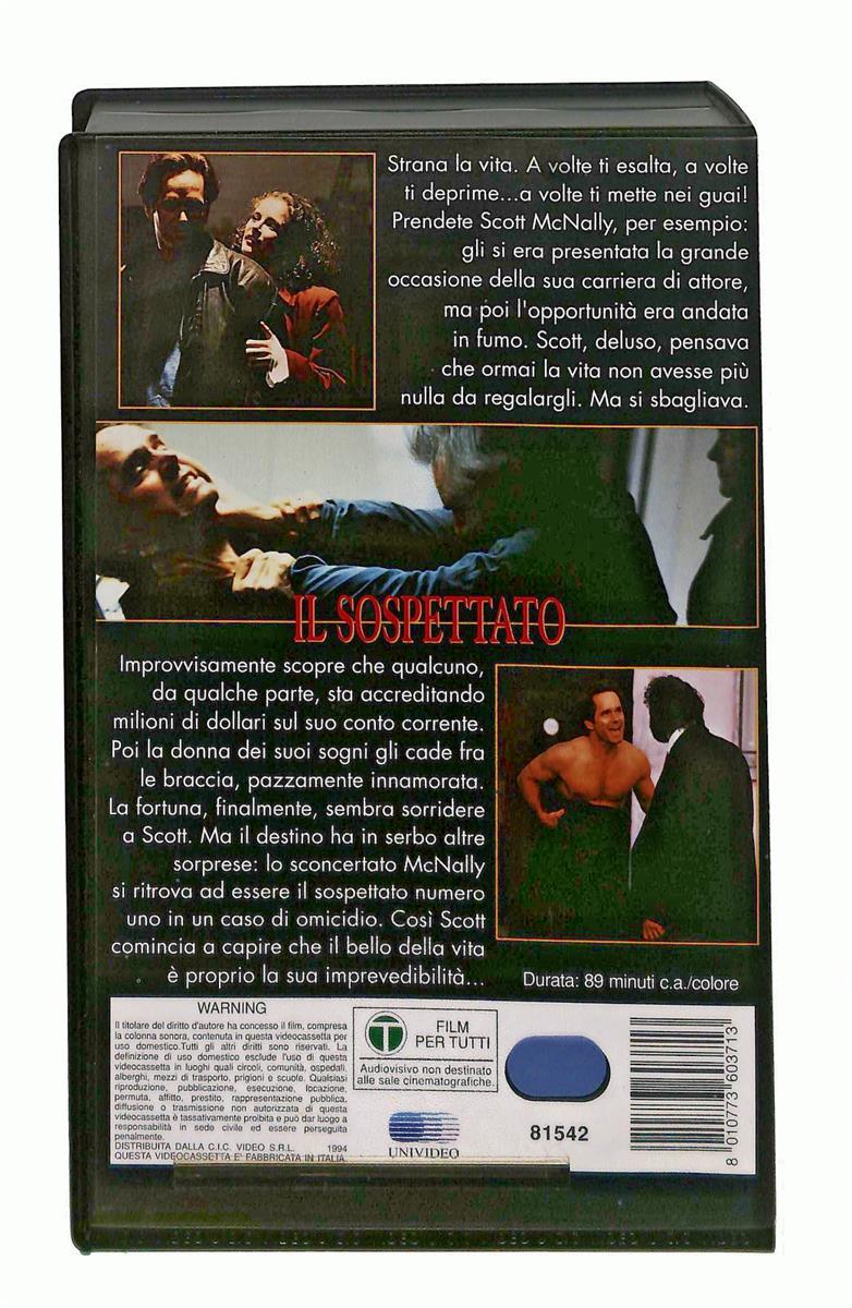 EBOND Il Sospettato Universal Cic VHS VH004361