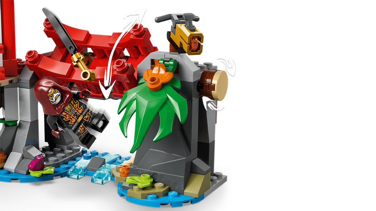 LEGO 71857 Battaglia alla casa sull’albero con veicolo Ninja
