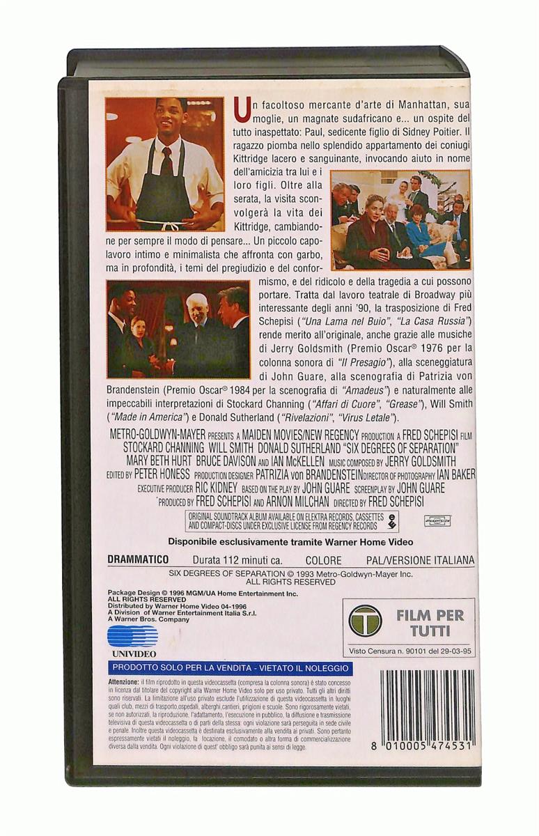 EBOND 6 Gradi Di Separazione Gli Scudi Mgm Ua VHS VH002760