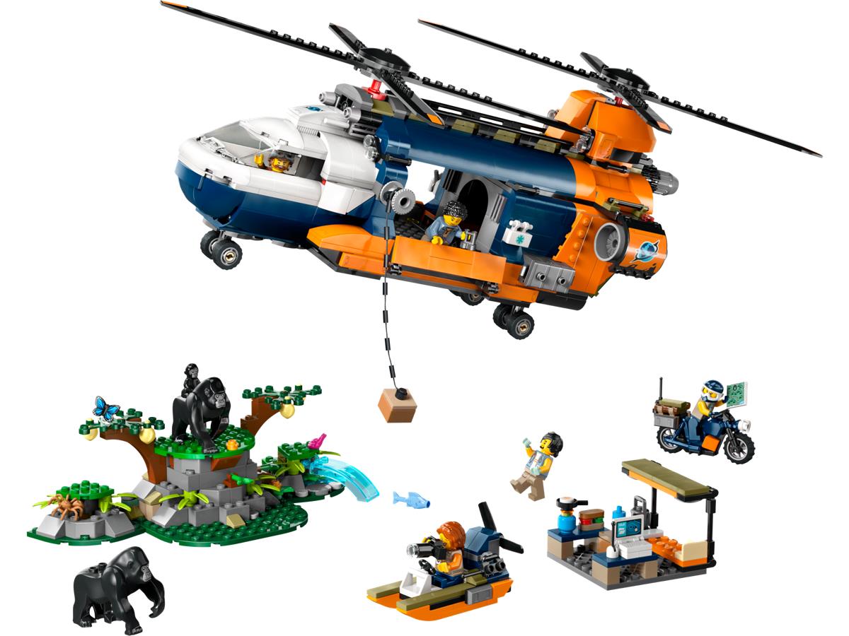 LEGO 60437 Elicottero dell’Esploratore della giungla