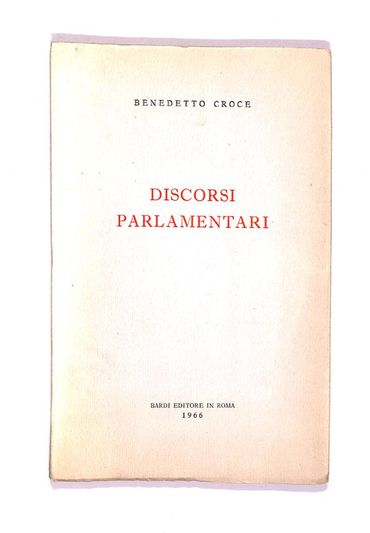 EBOND Discorsi Parlamentari Libro LI007165
