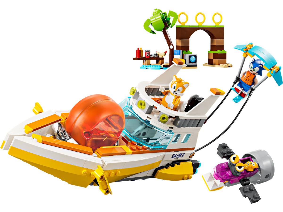 LEGO 76997 L’aeroscafo delle avventure di Tails