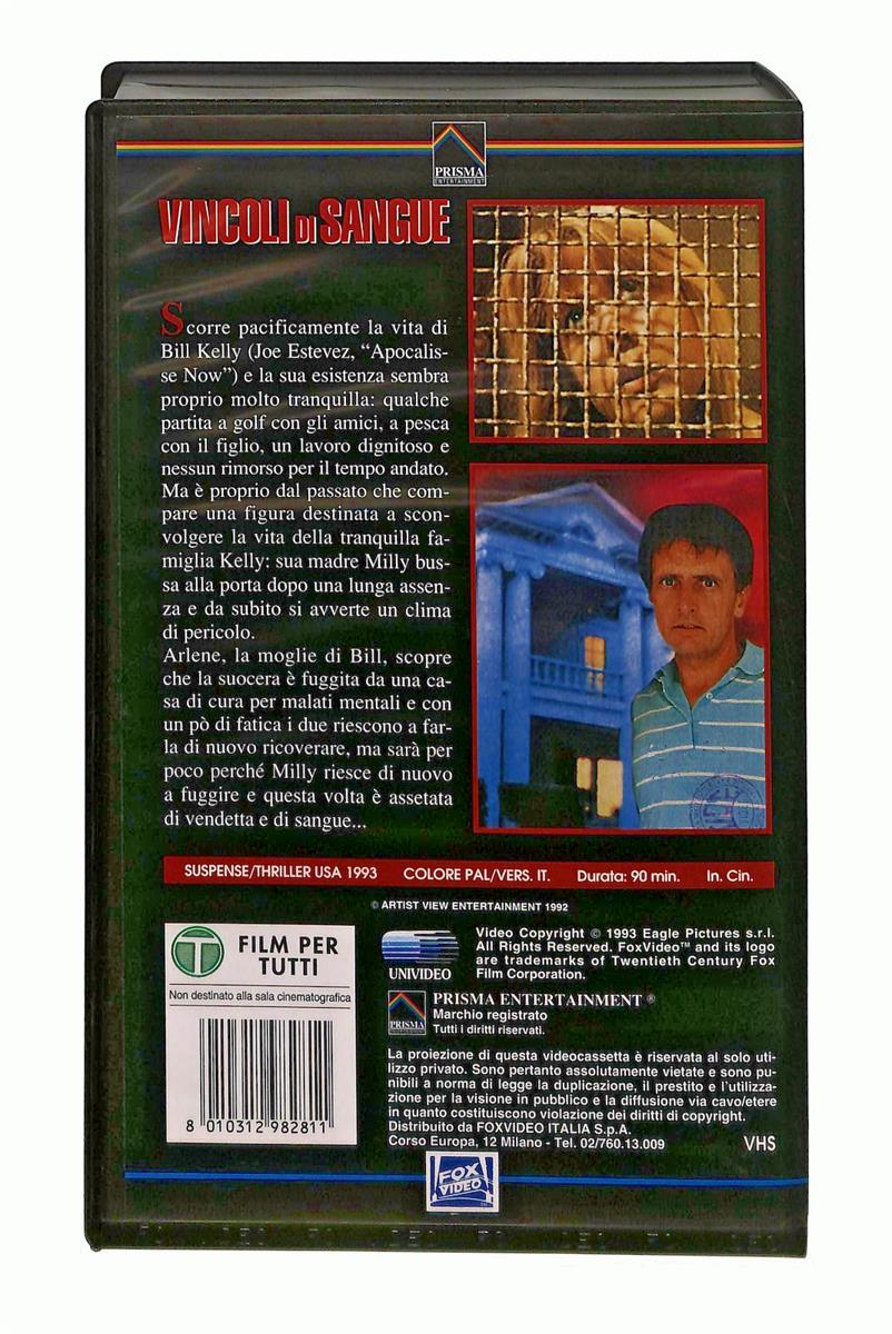 EBOND Vincoli Di Sangue Prisma Fox VHS VH004524