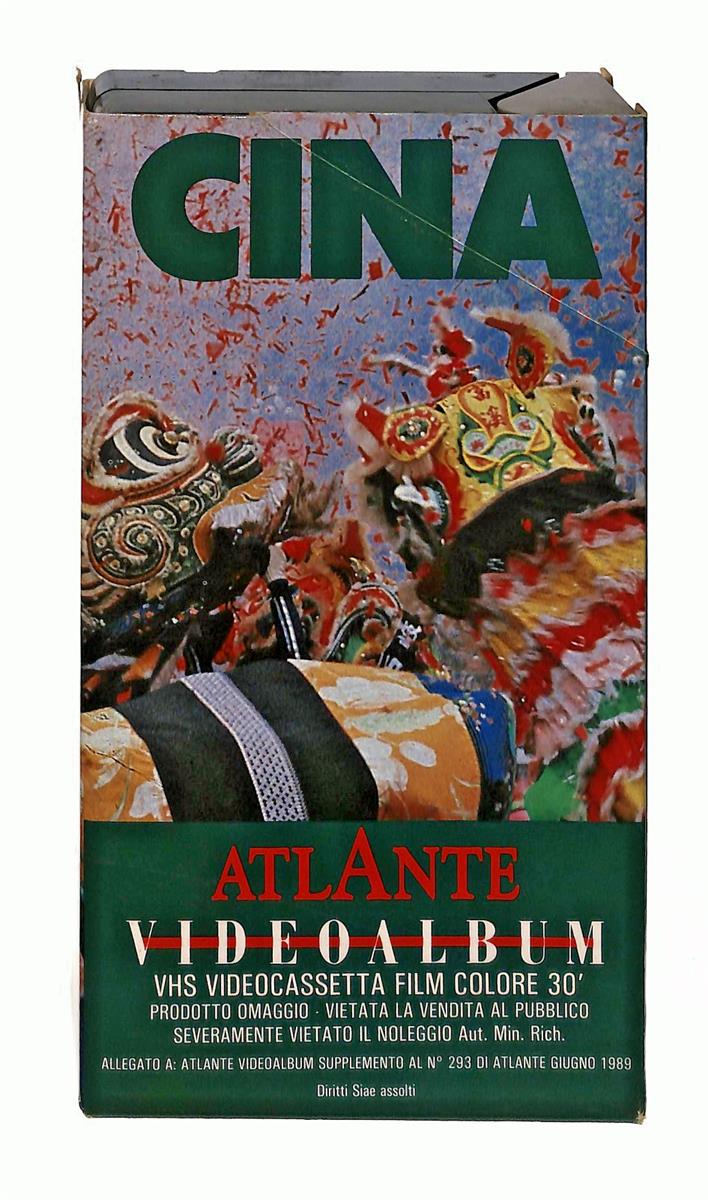 EBOND Cina Atlante Videoalbum Editoriale VHS VH004186