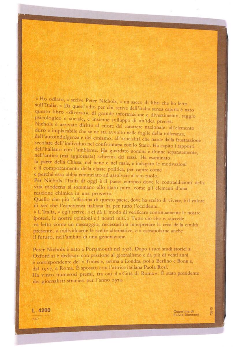 EBOND Italia Italia Libro LI007261