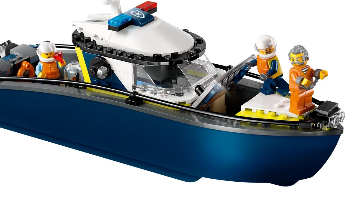 LEGO 60456 Inseguimento del motoscafo della Polizia