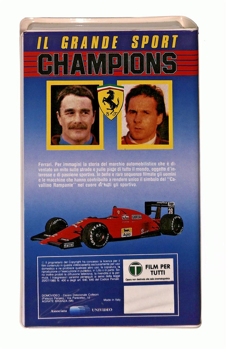 EBOND Cavallino Rampante Il Grande Sport Champions Domovideo VHS VH002703