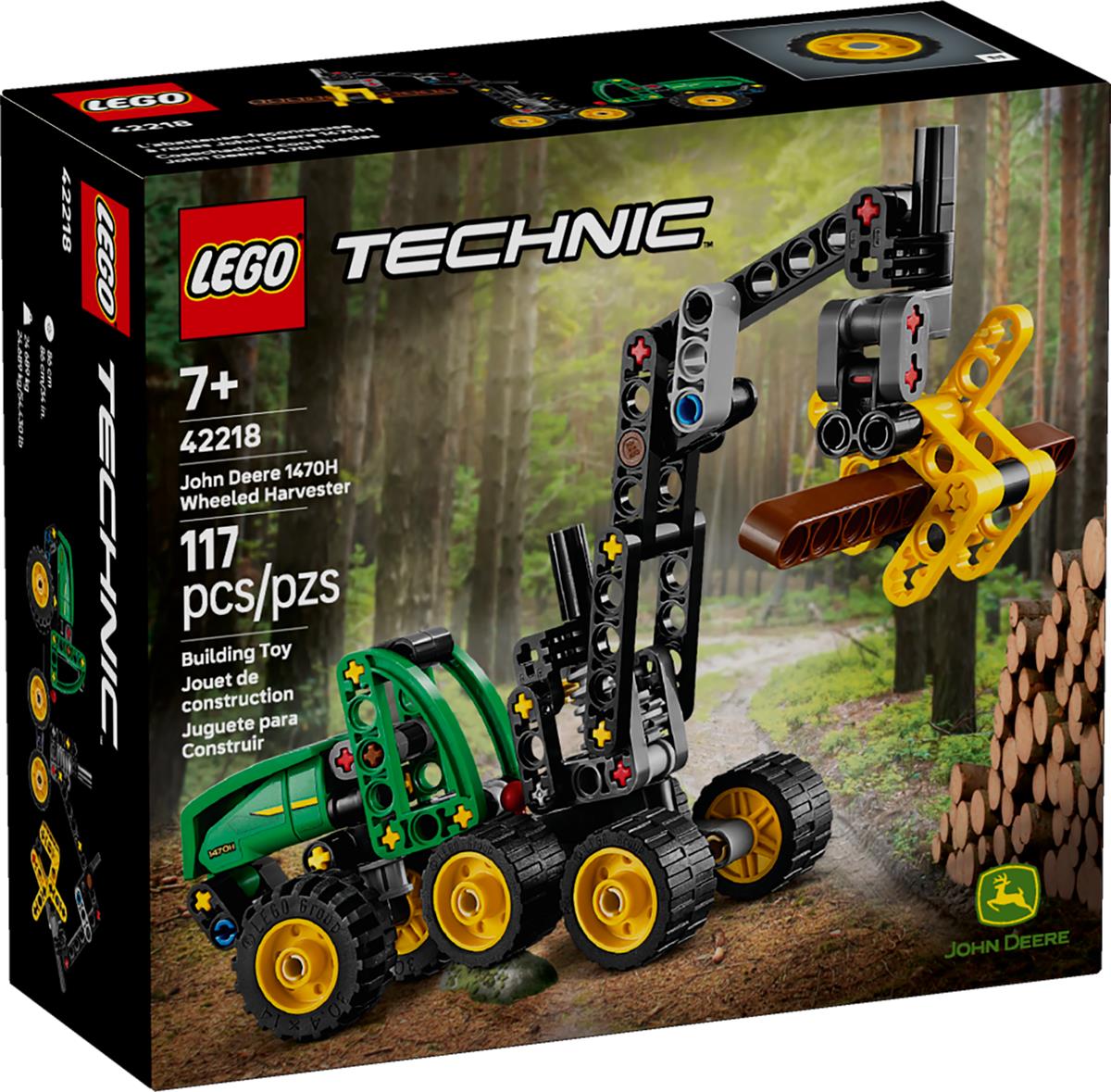 LEGO 42218 Mietitrebbia gommato John Deere 1470H