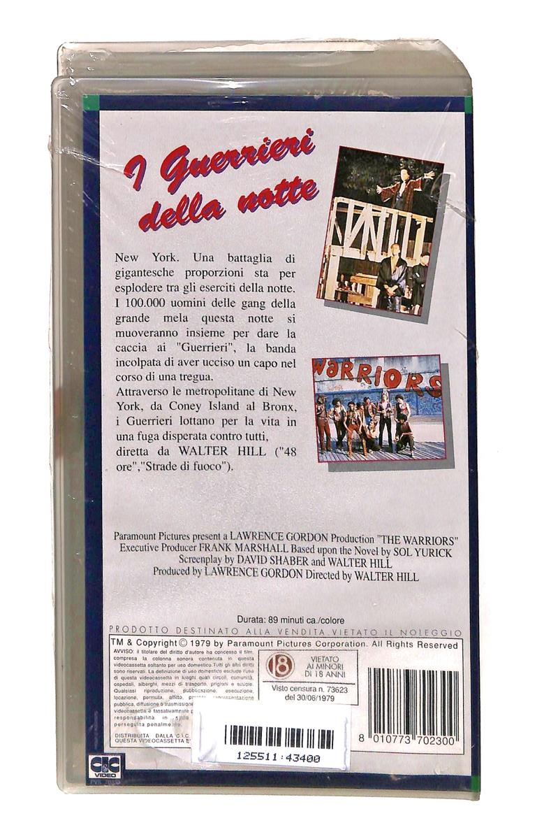 EBOND I Guerrieri Della Notte Paramount Cic VHS VH003475