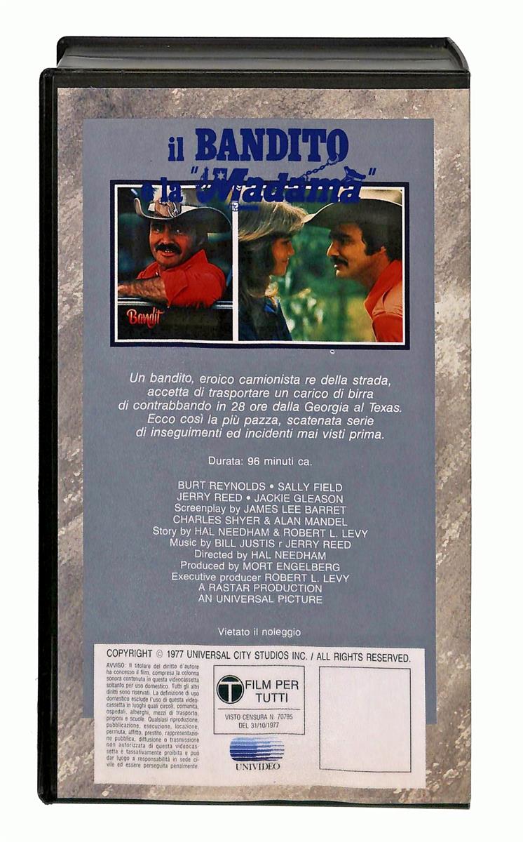 EBOND Il Bandito e La Madama Universal Cic VHS VH004984