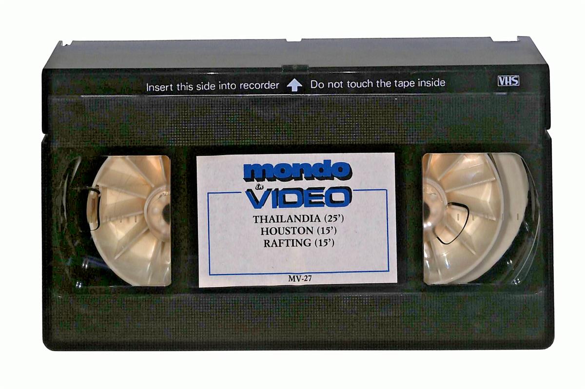 EBOND Thailandia Houston Rafting Mondo In Video N 27 VHS VH002612