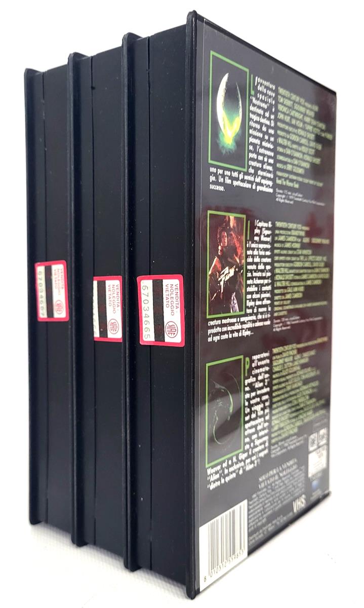 EBOND Alien Aliens The Making Of Alien 3 Cofanetto 3 VHS VH004883