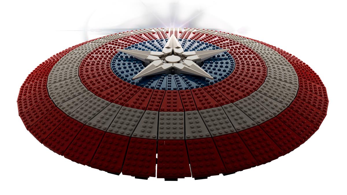 LEGO 76262 LO SCUDO DI CAPTAIN AMERICA MARVEL
