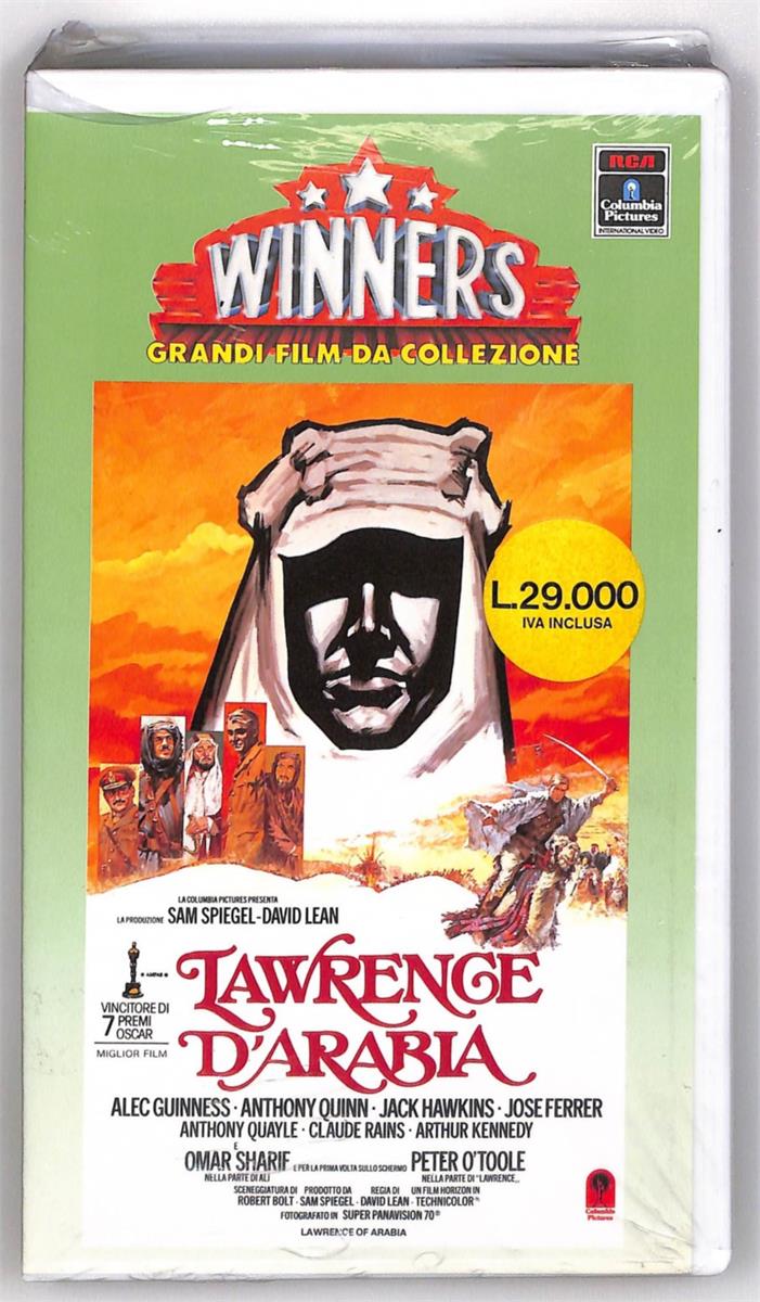 EBOND Lawrence d Arabia Columbia Winners VHS VH004879