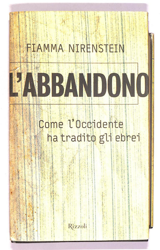 EBOND L'abbandono Di Fiamma Nirenstein Libro LI013856
