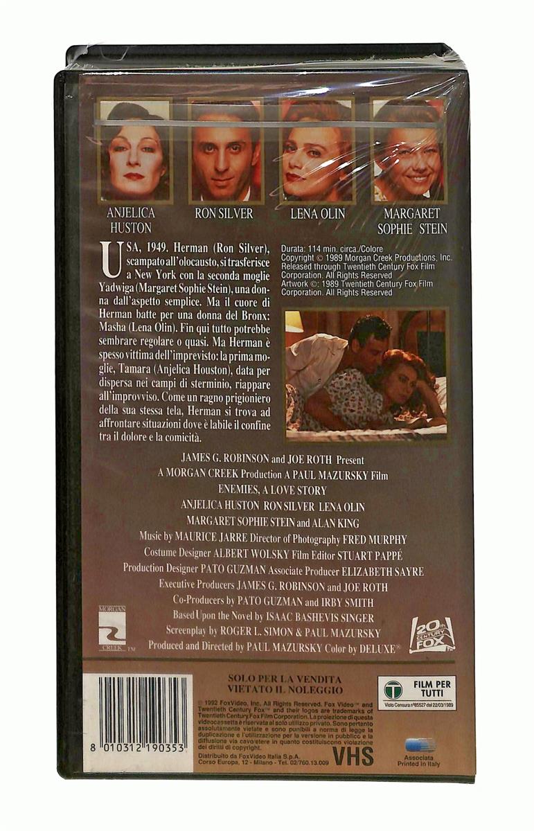 EBOND Nemici Una Storia d Amore Paul Mazursky Fox VHS VH002230