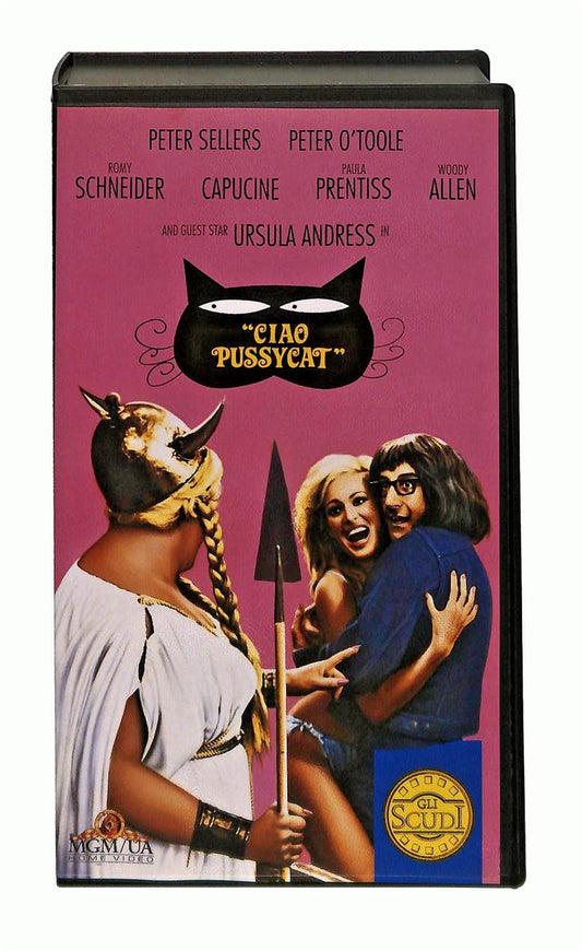 EBOND Ciao Pussycat Peter Sellers Gli Scudi Mgm Ua VHS VH002733