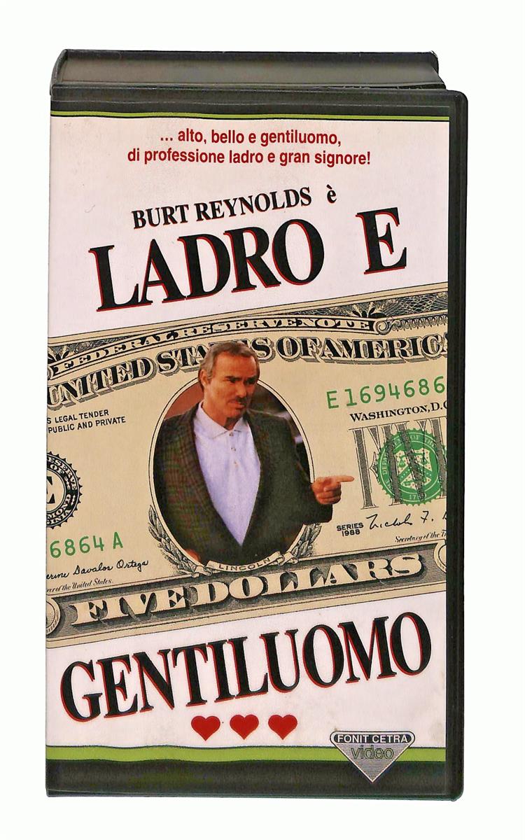 EBOND Burt Reynolds e Ladro e Gentiluomo Fonit Cetra Video VHS VH003763