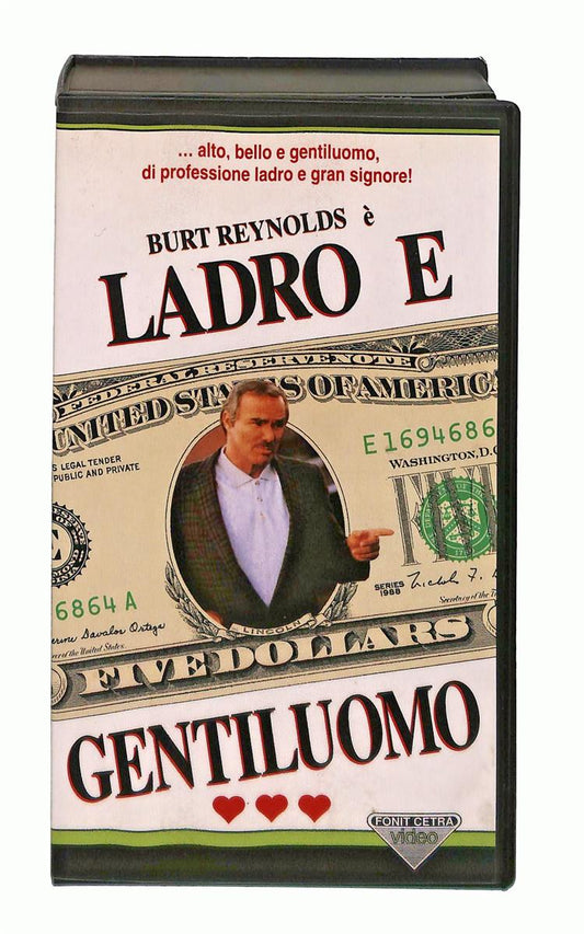 EBOND Burt Reynolds e Ladro e Gentiluomo Fonit Cetra Video VHS VH003763