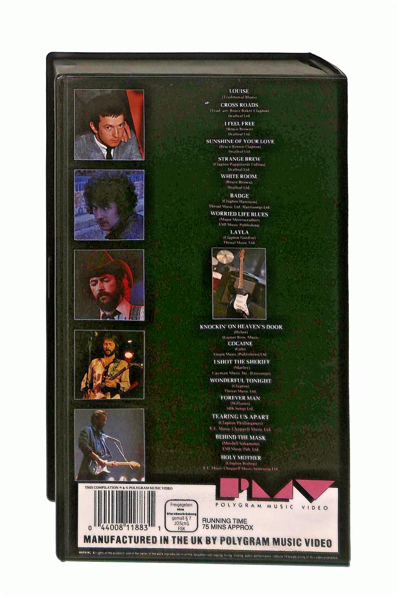 EBOND The Cream Of Eric Clapton No Ita VHS VH003029