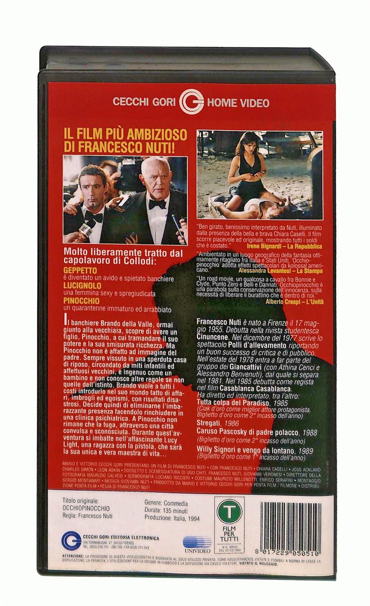EBOND Occhio Pinocchio Cecchi Gori VHS VH003381