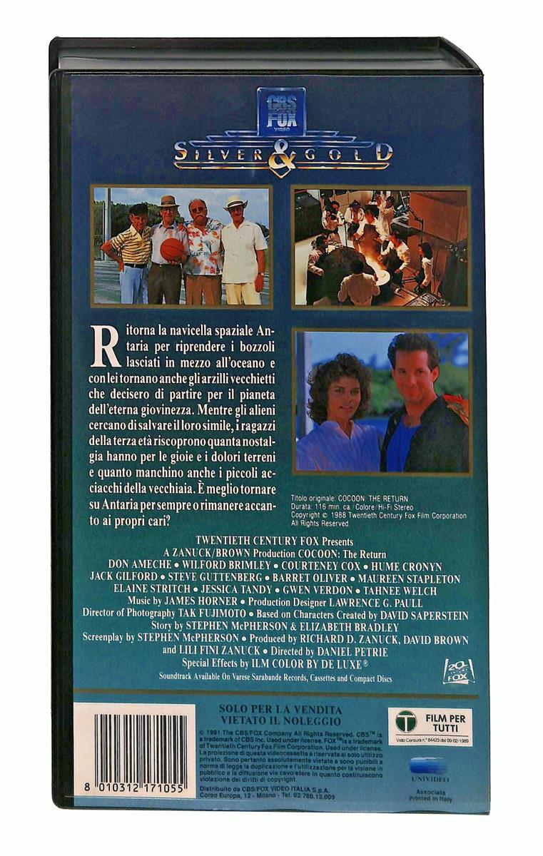EBOND Cocoon Il Ritorno Cbs Fox VHS VH003937