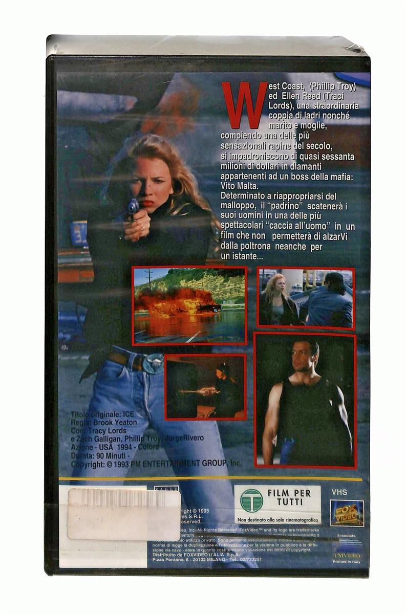 EBOND Traci Lords Ice Eagle Fox VHS VH003873