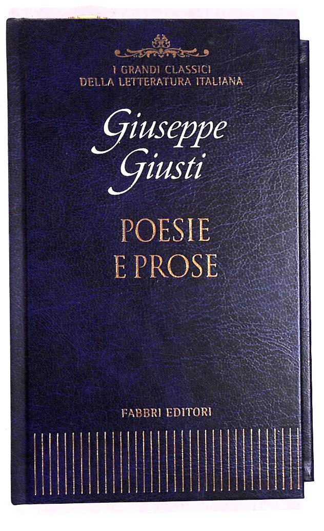 EBOND Poesie e Prose Classici Letteratuta Fabbri Ed Libro LI018354