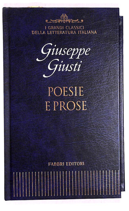 EBOND Poesie e Prose Classici Letteratuta Fabbri Ed Libro LI018354